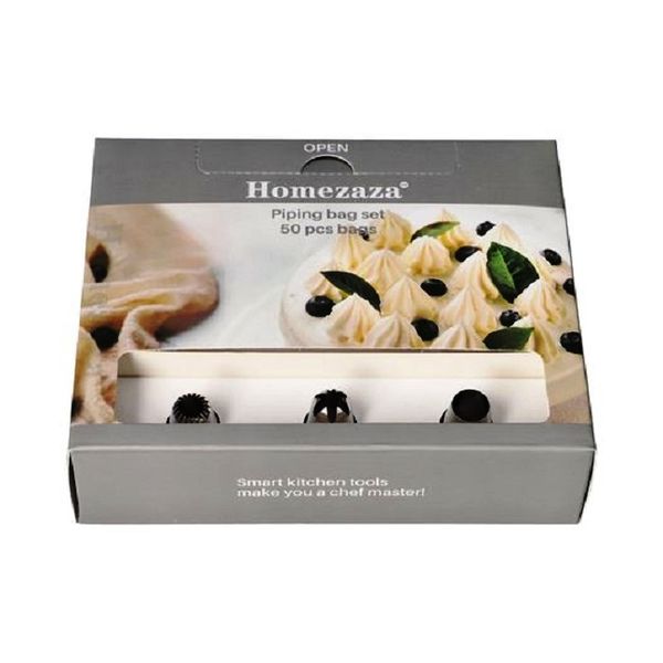 FI - Set of Disposable Icing Bags + Icing Nozzles