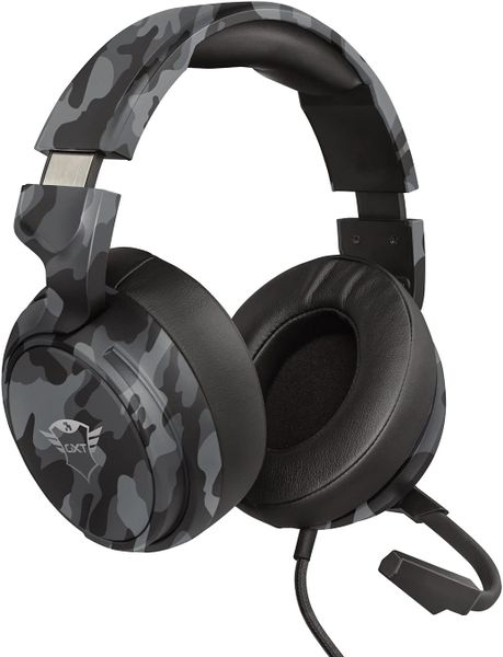 Trust GXT 433K Pylo Gaming Headset with Microphone - Camo Black