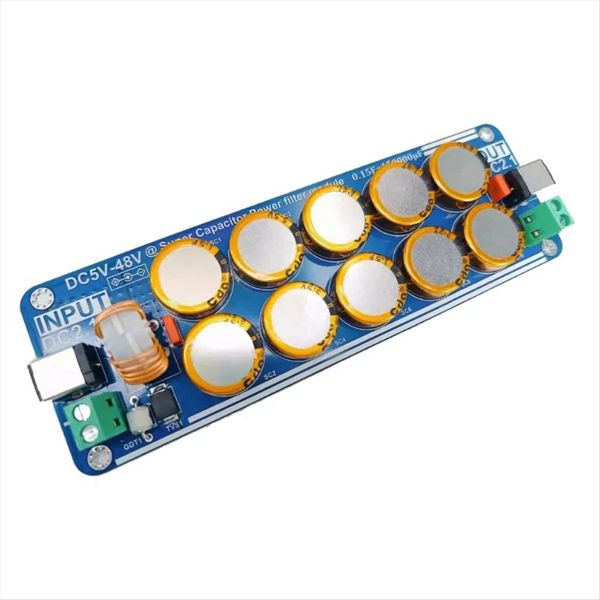 5V-48V 10A Supercapacitor Filter Board for Raspberry Compatible with Asus