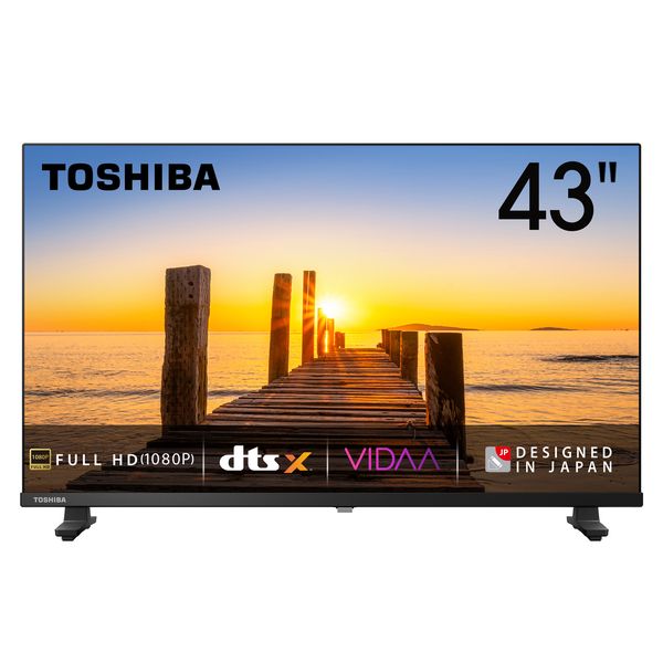 Toshiba 43" V35LN Full HD Smart LED TV with Digital Tuner &amp; Dolby Audio