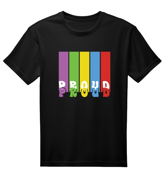 LGBTQ+ : Pride Colour Blocks T-Shirt