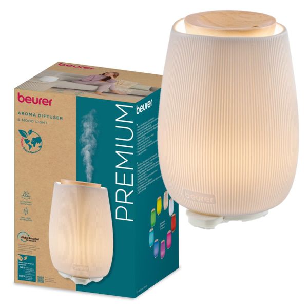 Beurer Aroma Diffuser LA 45 Ultrasonic Mist, Aromatherapy, Decorative Light
