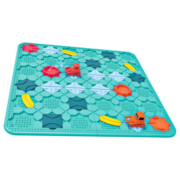 Road Builder Kids Logic Toys Set: Large Puzzle STEM Board Games