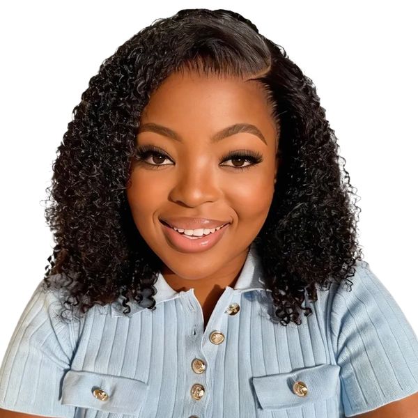 VSP 12In Glueless Brazilian Hair Bob Deep Weave Frontal Wig 13x4 Full Front