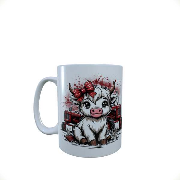 Boeremeisie Red Tractor - Coffee Mug