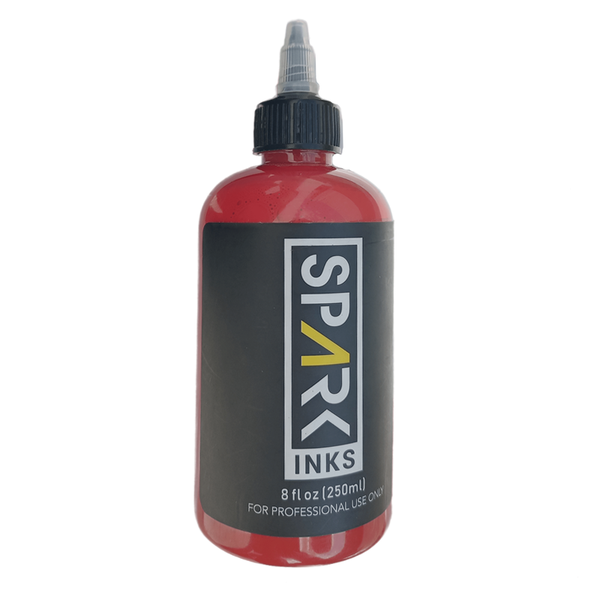 Professional Premium Red Tattoo Ink 250ml Bottle - 8floz