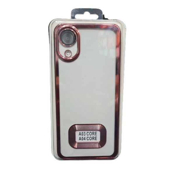 Dual Color &amp; Clear Camera Protective Cover for Samsung Galaxy A03 Core