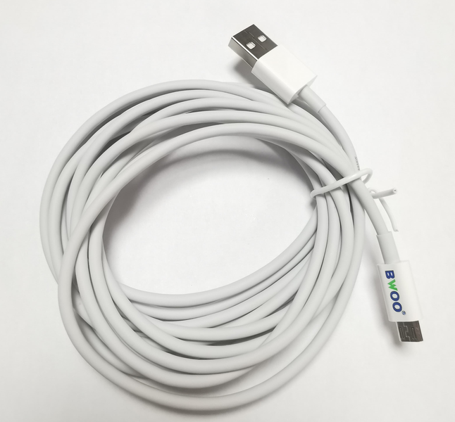 3m USB to MICRO Charging Cable - White