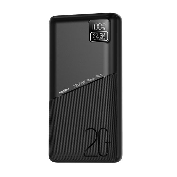 Moxom MX-PB164 20 000 mAh Power Bank - 22.5 W QC + 20 W PD Fast Charge