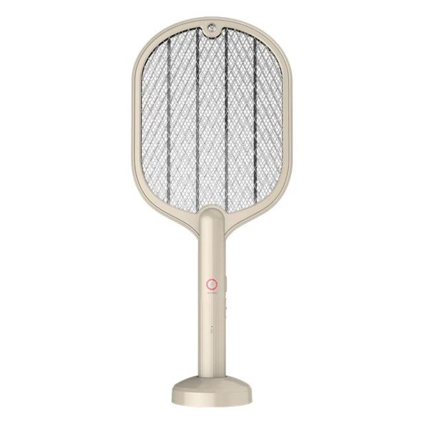 CTDW Electronic Mosquito Swatter &amp; Killer Lamp - 2-in-1 Design- Cream