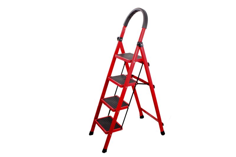 4 Step Padded Home &amp; Office Ladder Series -120kg Capacity