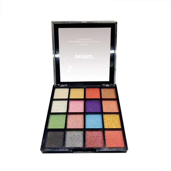 VEMO 16-Colour Shimmer Eyeshadow Palette -01 Champagne