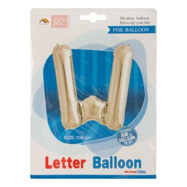 SD Decorations - Letter W Balloon