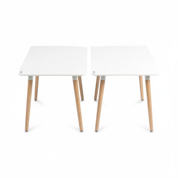 White Mdf (Set Of 2 image