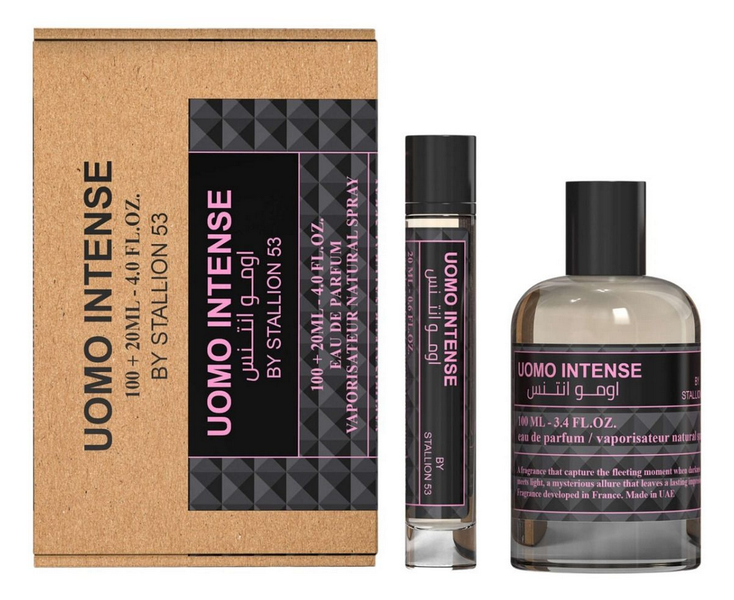 Uomo Intense By Stallion 53 Men EDP 100ml + 20ml Perfume - Emper