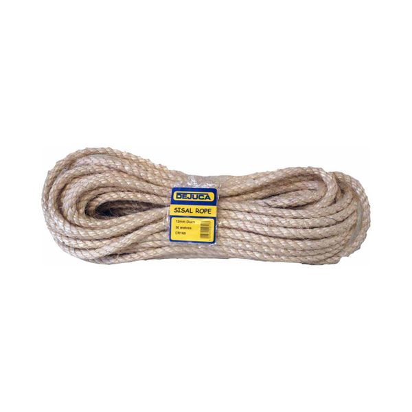 Dejuca - Sisal Rope - 12mm X 30m - (hank) - 2 Pack