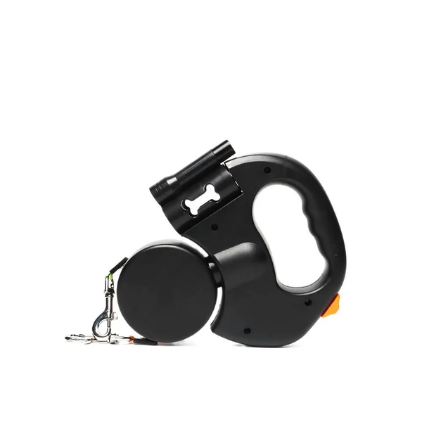 Retractable Dual-Head Pet Leash, 1-Piece,20x19x4cm