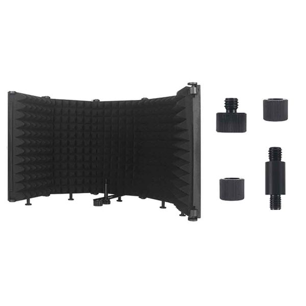 Microphone Isolation Shield Foldable Mic Shield M5 Metal
