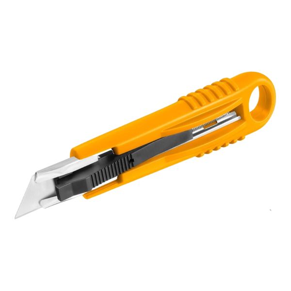 Ingco - Retracting Safety Utility Knife (61 x 19) (140 mm)