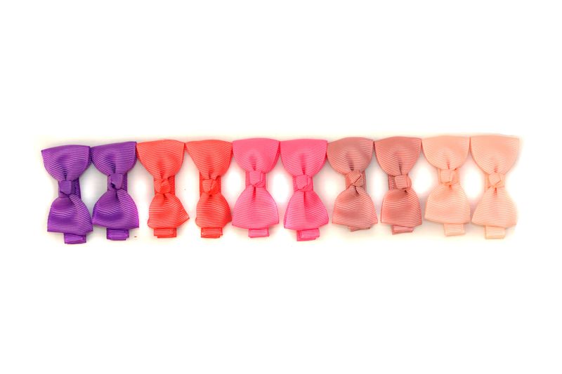 Dasdee - Bow Hair Clips for Baby/Toddler - Pack of 10
