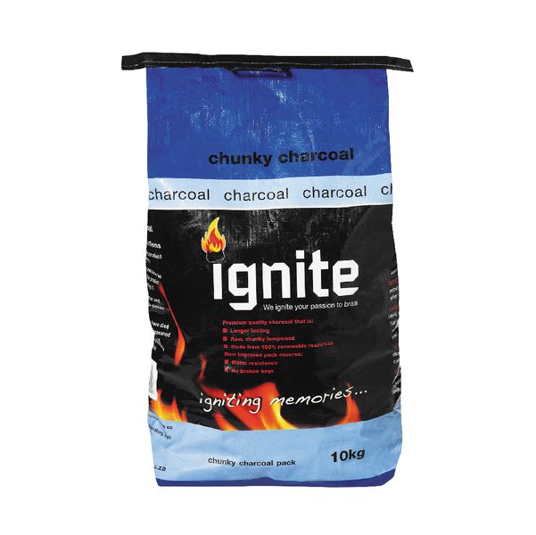 Ignite 10kg Lumpwood Charcoal