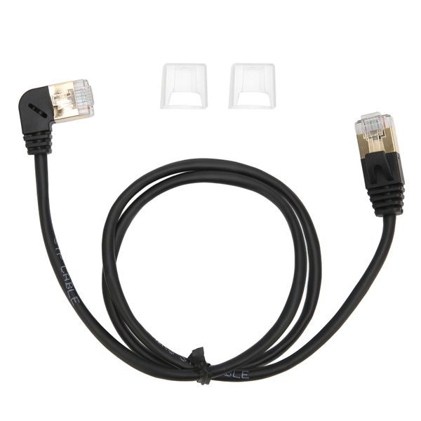 0.6m Cat8 Gold-Plated Ethernet Cable RJ45