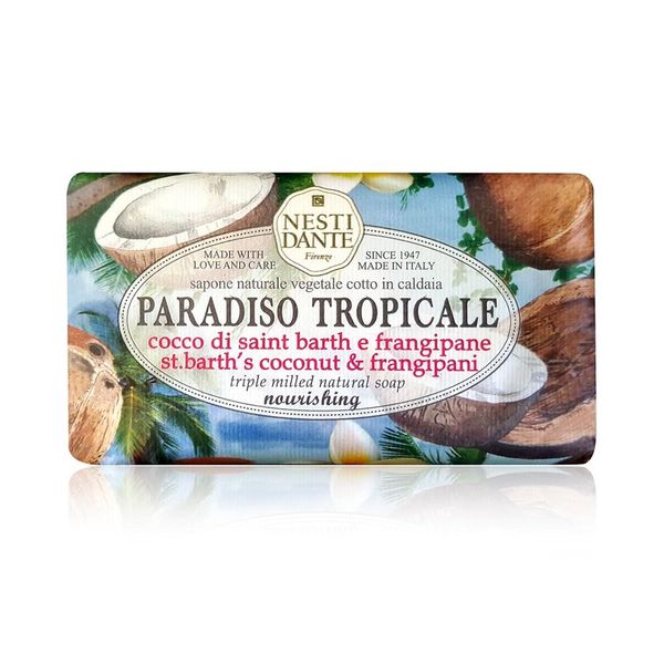 Nesti Dante Paradiso Tropicale Coconut &amp; Frangipani Soap