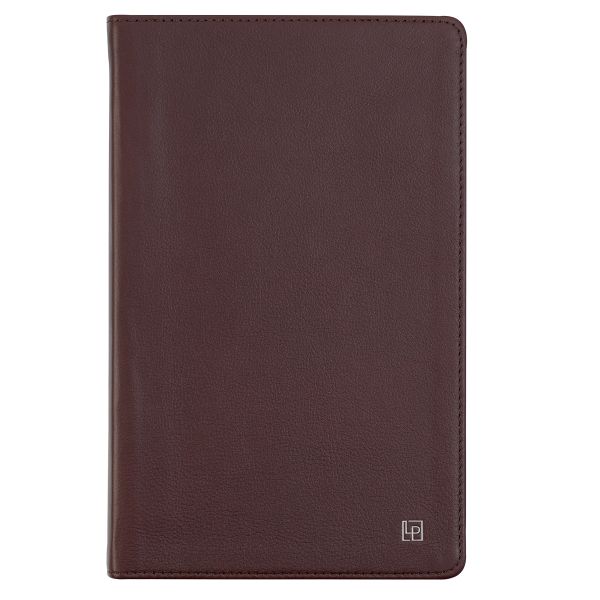 Leatherpress Large Cacao Brown Genuine African Leather Journal