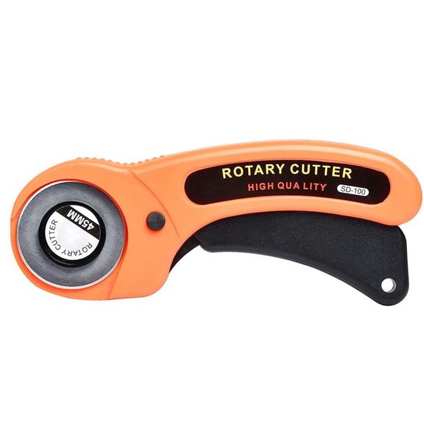 Rotary Cutter 45MM, High Quality, Orange and Black Handle,