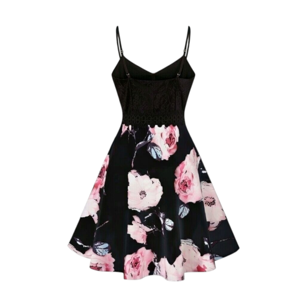 Women's Sleeveless Floral Dress
