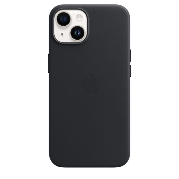 Apple iPhone 14 Leather Case with MagSafe