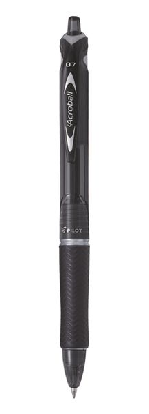 Pilot Acroball Fine Nib Ballpoint Pen box of 10 - Black