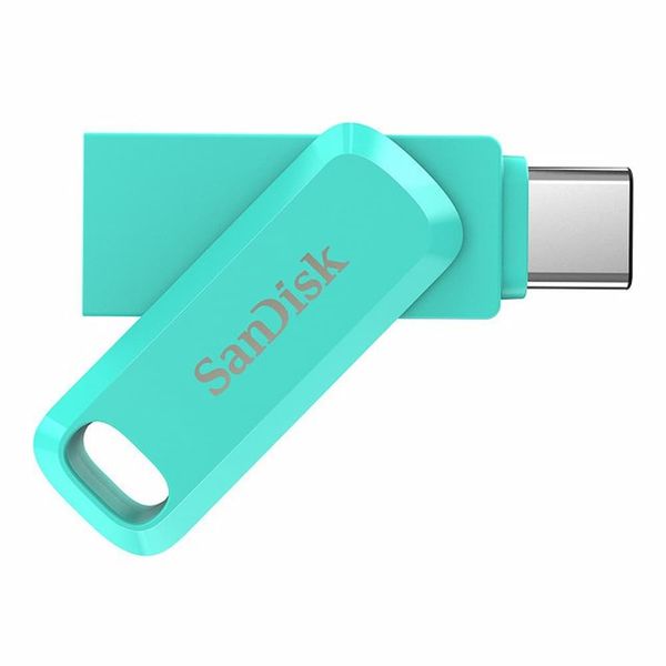 Ultra Dual Drive Go USB Type-CTM Flash Drive 128GB Tiffany Green