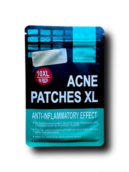 Acne Patches XL (10s) Face and Body Spot Treatment Strips