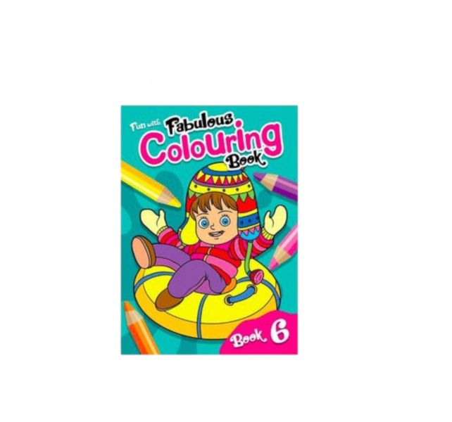 Fun With Fabulous Colouring Book 6 x 4