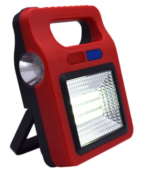 Multi-Purpose Solar Powered Cob Light and Portable Torch - White