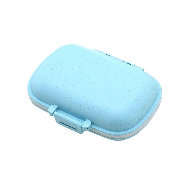 1 Piece of Outdoor Travel Portable 8-Compartment Moisture-Proof Pill Box