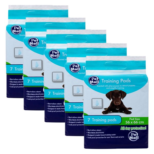 Pet Puppy Training Pad - 5 x 7 Training Pads (56 x 66cm)