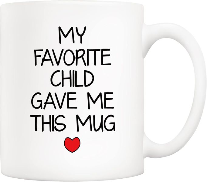 Favourite child -Father's day-Mother's day-Vlanetines=--Christmas Mug