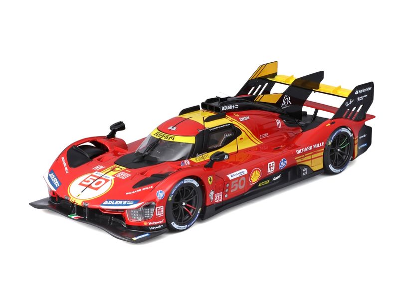 Bburago 1/24 Ferrari 499P LM Hypercar #50 Le Mans Champion '24 (20cm Long)