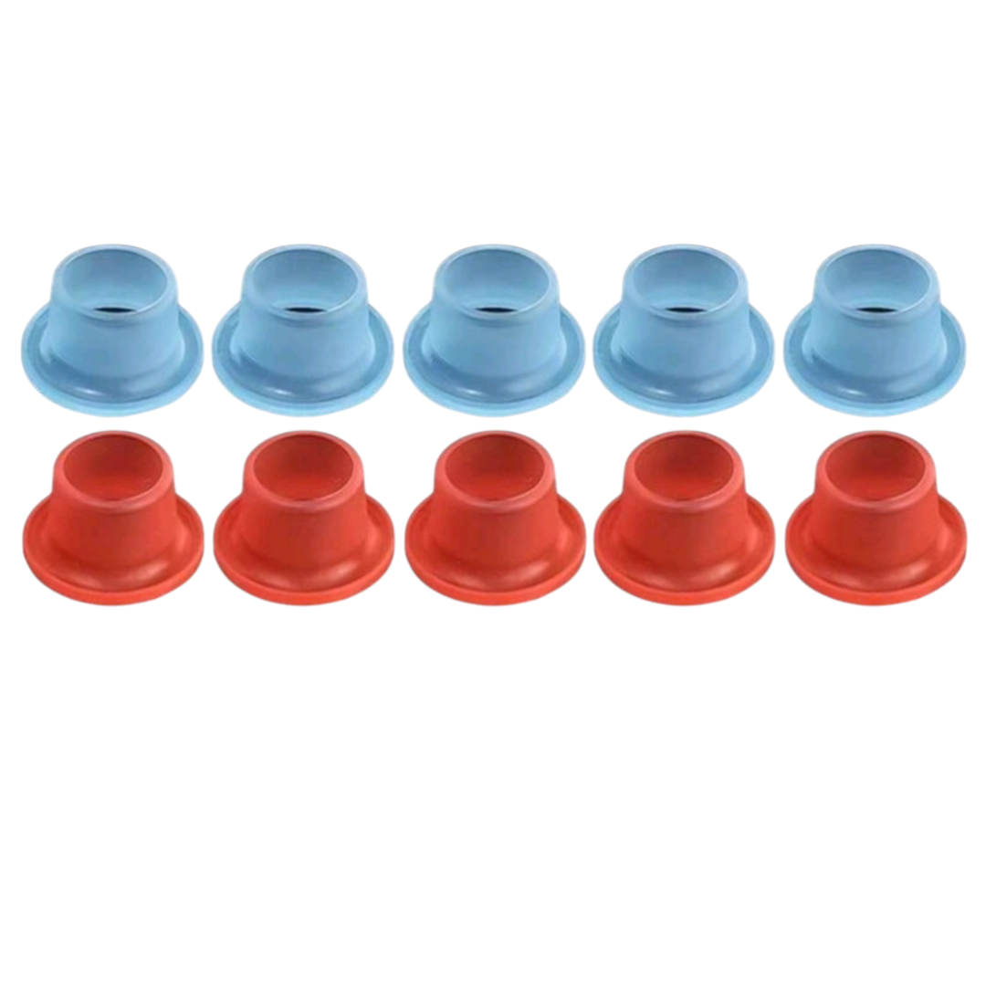 10 Piece Silicone Faucet Leak-Proof Sealing Gasket For Faucets And Triangle