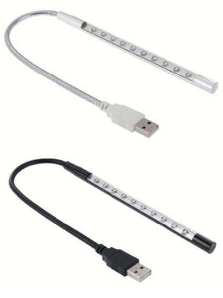 Ultra Bright USB Flexible 10 LED Lights