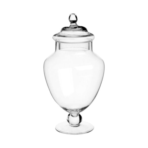 Transparent Plain Cookie Jar Storage