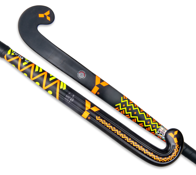 Y1 YLB 90 Low Bow Hockey Stick - Black - 37.5
