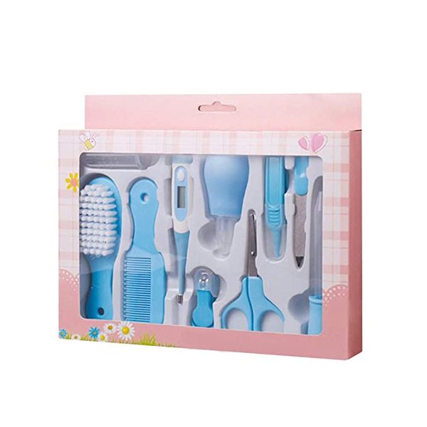 10 in 1 Baby Care Nursery Kit - Blue