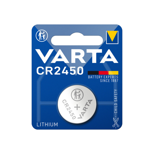 Varta CR2450 Lithium 3V Battery - Single