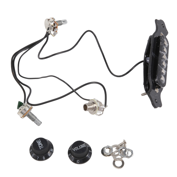 Magnetic Acoustic Pickup For Guitar Black