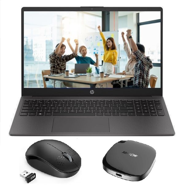 HP G10 Series 8GB 256GB SSD Advance Laptop - 128GB Portable SSD + Mouse