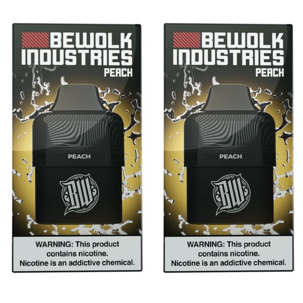 Bewolk 6k Disposable POD 50MG - Peach Ice (Pack of 5)
