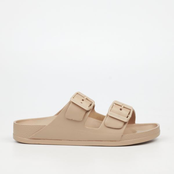 Via Beach Tide 1 Taupe Women PVC Beach Sandals